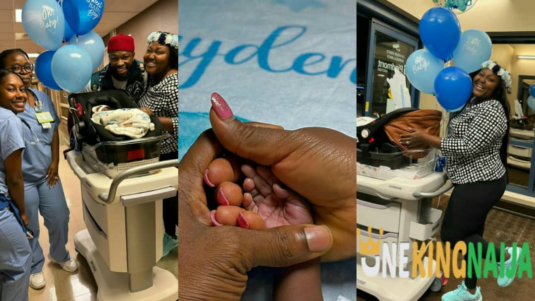 Actor Stan Nze and Wife, Blessing Obasi welcomes their first child ...