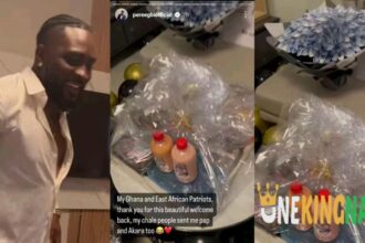 BBNaija All Stars: Pere's Ghanaian Fans Gift Him Beans, Pap & Akara (Video)