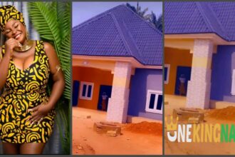 "A Small Gift For Her" - Actress Ruth Eze Gifts Her Mother A New House, Fans Gushes