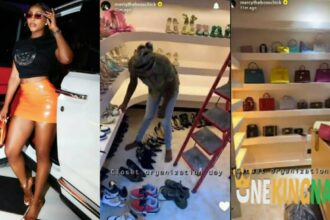 "Na Lekki Boutique"- BBNaija's Mercy Eke gets social media abuzz as she shows off her Multi-million Naira closet (VIDEO)