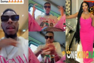 "He misses her a lot"- Reactions trails video of Soma spotted vibing hard to Angel Smith Favorite song in Rwanda (Watch)