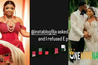 "Instablog9ja asked me to marry am, I turn£d him down, E pain am oh"- Actress Ekene Umenwa