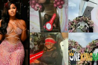 Ceec moves to tears by her fans as they gifts her a Brand New luxury House, Amidst other expensive gifts on her Birthday (VIDEO)