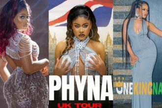 "First to ever do it"- Congratulations In Order For BBNaija Phyna as she announces her UK Tour (Photos)