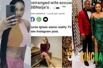 "Na she be this"- Cybernauts dug out the Housemate Ighalo Ex wife, Sonia claimed to have sl£pt with him (Details)
