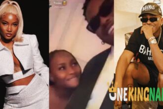 "Why is she licking her lips"- Video of Ilebaye giving Actor Timini Egbuson a 'N@ughty look' stirs reactions (VIDEO)