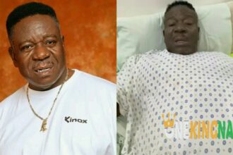 "This is so painful"- Nigerians left heartbroken as Veteran Actor, Mr Ibu's legs reportedly get amputated (VIDEO)