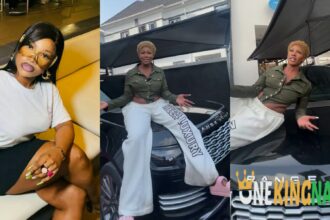 BBNaija's Tacha shows off her New Range Rover ride worth 100 Million Naira (VIDEO)