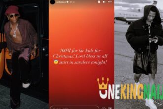 "This is a good move"- Nigerians overjoyed as Wizkid is set to give out 100M to kids for Christmas, sharing kick-starts today in Surulere