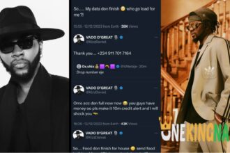"Make it 10 Million credit alert"- Kizz Daniel causes frenzy as many of his fans queue to send data to his number