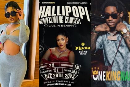 "Another Bragging rights"- Fans Excited As Phyna Set To Host Sensational Singer, Shallipopi Homecoming Concert In Benin