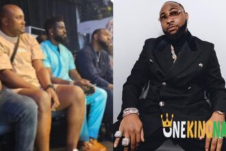"So OBO can speak in tongues"- Video of Davido and His crew members spotted at Harvesters cross over service trends online (WATCH)