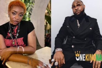Singer Fave cr!es out after Davido performed their song "Kante" and removed her verse at Greater Lagos Festival (Details)