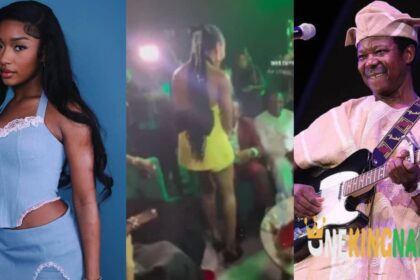 "I'm Very Sorry Uncle"- Ayra Starr Tenders Heartfelt Apology To Legendary Singer, King Sunny Ade For Alleged Di$respect At An Event (Screenshot/Video)