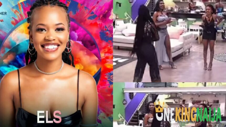 Moment BBMzansi ELS reveals her Valentine to the housemates (VIDEO)