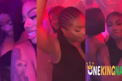 "The Real Gen Z B@ddi£s"- Heartwarming moment BBNaija's Angel Smith and Ilebaye links up at an event (VIDEO)