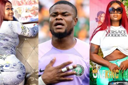 "You deserves a solid thr££$ome"- Actress Iheme Nancy Tells Super Eagles Goal Keeper, Nwabali for his Heroic Performance at the 2023 AFCON