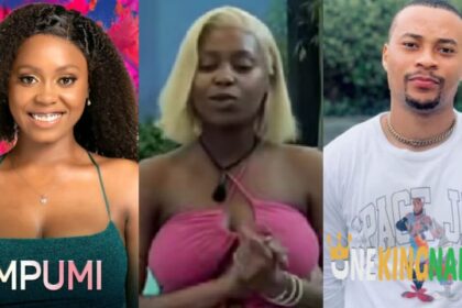 "The First Time I Saw Sinaye, I Was Like You're My Mi$$ioπ"- BBMzansi Mpumi Says During Their One- Month Anniversary Diππer Party (VIDEO)