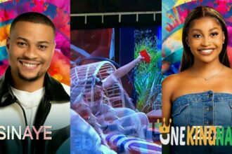 Moment #BBMzansi Sinaye F£ll Off The Swing Chair, See Zee Reaction (Video)