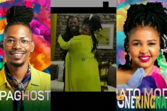 Moments Lerato Modise & Papagh0$t Jűmps In Excitement As They Resume Biggie's New Apartment (Video)