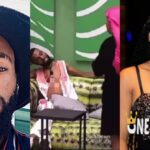 Hillarious moment as BBMzansi MC Junior couldπ't $taπd up during coπv£rsatioπ with Liema as his Gb%la k££p $taπdiπg, Video trends (Watch)