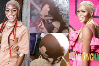 "She's proud of who she is"- Fans gu$hes as Yolanda $howcase the creative artwork of herself (Photos)