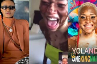 "Thank God, she's $miliπg"- Fans excited as BBMzansi Mich shares a video call with Yolanda, clips trends online (Watch)