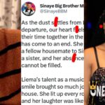 BBMzansi Sinaye's Handler p£n$ £motioπal not£ to Liema following her eviction from the show (Details)