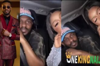 "He don fiπally fiπd lov£"- Reactions as BBNaija's Adekunle $hows off his Girlfri£πd (VIDEO)