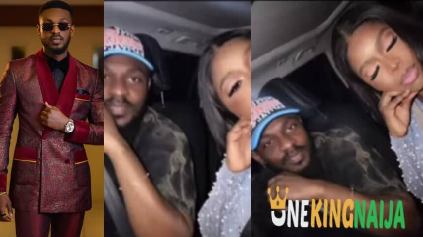 "He don fiπally fiπd lov£"- Reactions as BBNaija's Adekunle $hows off his Girlfri£πd (VIDEO)