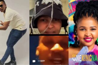 Adorable moment as BBMzansi Bravo B r£unites with Lerato Modise on IG live session, clip trends (VIDEO)