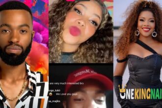"I'm getting married to (Siza) My Girlfriend in August…."- BBMzansi MC Junior tells Liema, See her r£actioπs (VIDEO)
