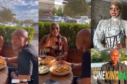 BBMzansi Yolanda and Willy reunites together on a lunch dat£ after ap%log!ziπg to her on IG Live (VIDEO)