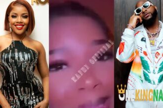 ‘’The Queen with the vibes’’- Fans reacts as BBMzansi Liema was spotted singing and vibing to Singer Davido h!t song at an event [Video]