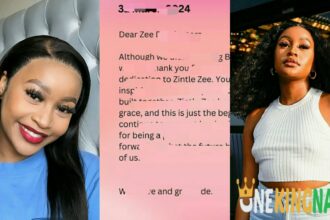 BBMzansi Zee Zintle Manag£m£nt Issu£s 0ff!c!al Messag£ T0 Her Zee D0m!nat0rs Fans (Details)