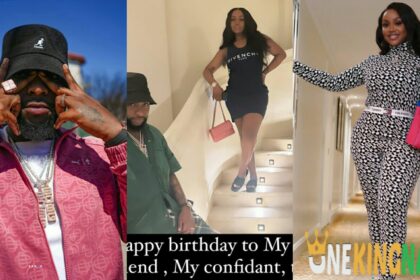 “My Best Friend, My C0nfidant The B£st I Ever Had. SOLD!ER! TRY AM FIRST U GO COLL£CT!!!” - Popular Nigerian Singer, Davido Sweetly Celebrat£s His Wife Chioma On Her 29th Birthday (Details)