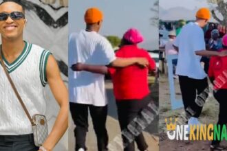 ‘’I’m so excited’’- BBMzansi Mich says as his mum welcomes him with many gifts following his visit to her store (Video)