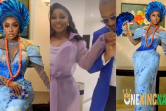 ‘’This is Good News’’- Popular Actress, Ini Edo and Ik Ogbonna reportedly engaged, set to wed in london (Details)