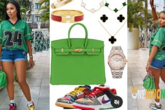 ‘’Normally, Her money long gan’’- BBNaija Mercy Eke r0cks N200million Accessories to Zlatan Ibile’s Store (Video)
