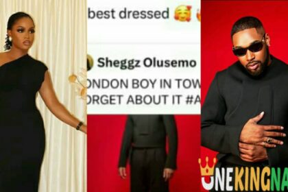 "My Best Dressed" - BBNaija's Bella Okagbue Hails Sheggz Outfit For AMVCA 10 Awards Night (Details)