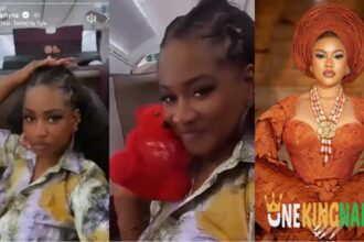 BBNaija’s Phyna jets off to Maldives in first class cabin, video trends (Watch)