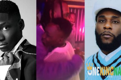 Seyi vibez New signee, Muyeez excited as he links up with Burna boy (Video)