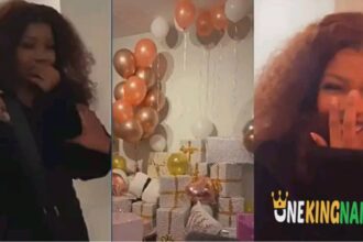 ‘’The Odogwu fansbase’’- BBMzansi Liema moves to tears as her fans buys her a fully furnished house (VIDEO)