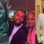 Fans gush as BBNaija Bella Okagbue and Sheggz links up together in UK at her night of celebration event for her latest international brand deal (VIDEO)