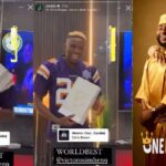 Footballer Victor Osimhen dances with great joy and excitements as he receives his Invitations to Davido and Chioma traditional wedding, video trends (WATCH)