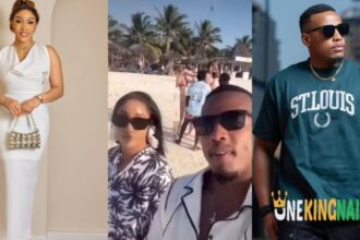 ‘’Word of aff!rm@tion can’t take you to Zanzibar...Hustle’’- BBTitans Yvonne and Juicy Jay sends message to the singles as they vacations in Zanzibar (VIDEO)