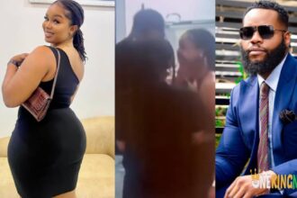 BBNaija: Onyeka and Ozee shares their first k!’$$ (VIDEO)