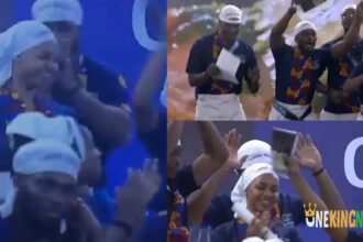 BBNaija: Team lurpak delight (Double kay, Shatoria and Aces) wins the Lurpak sponsored task (VIDEO)