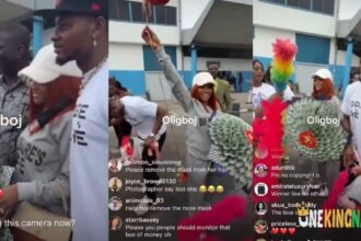 BBNaija S9, Kellyrae and Kassia welcomed in Grand style as they arrives Delta state for their homecoming (VIDEO)