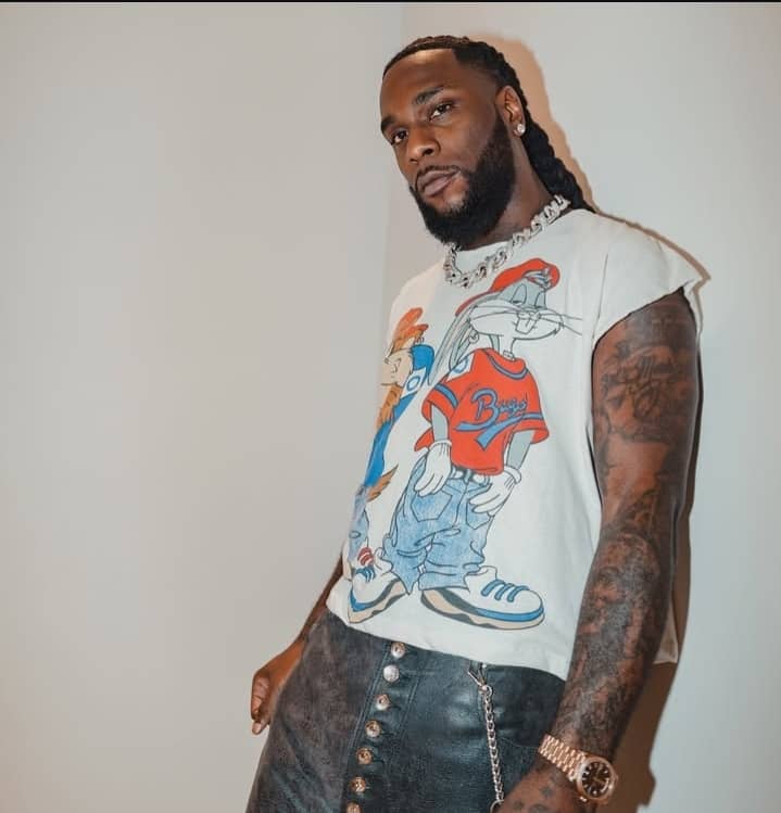 Burna Boy new ferrari purosangue